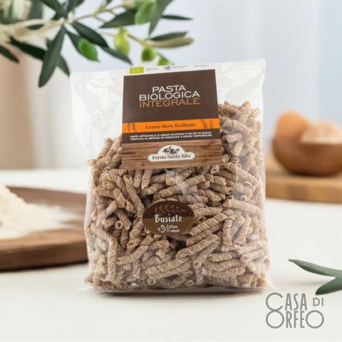 Busiate - Pełnoziarnisty Makaron BIO Busiate - Pełnoziarnisty Makaron BIO