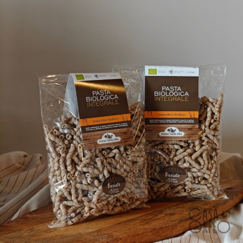 Busiate - Pełnoziarnisty Makaron BIO Busiate - Pełnoziarnisty Makaron BIO