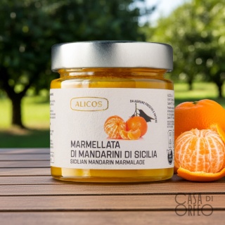 Dżem z sycylisjkiej mandarynki 220 g