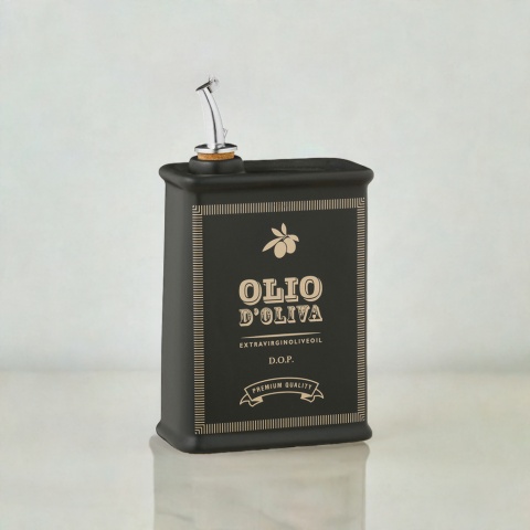 Oliera - Vintage Nero Rettangolo 500 ml Oliera - Vintage Nero Rettangolo 500 ml