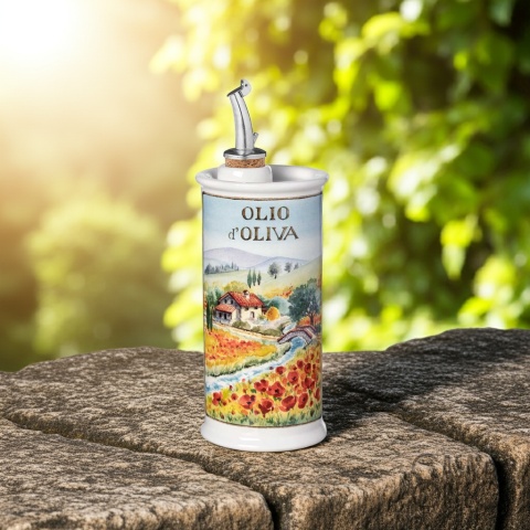 Oliera - Fiore Papaveri 250 ml Oliera - Fiore Papaveri 250 ml