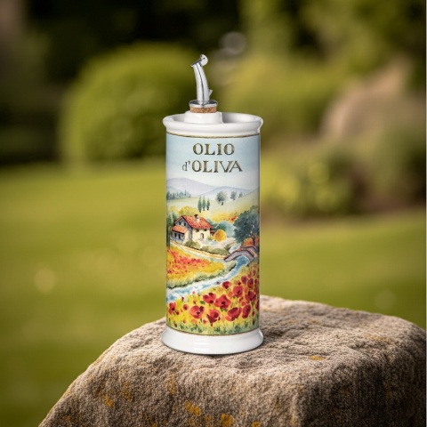 oliera - Fiore Papaveri 500 ml oliera - Fiore Papaveri 500 ml
