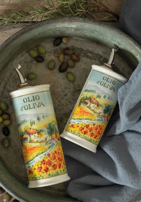 oliera - Fiore Papaveri 500 ml oliera - Fiore Papaveri 500 ml