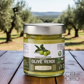 Paté z zielonych oliwek 190 g