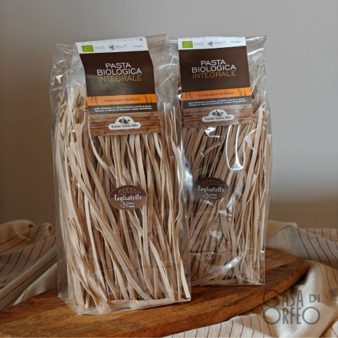 Tagliatelle - Pełnoziarnisty Makaron BIO