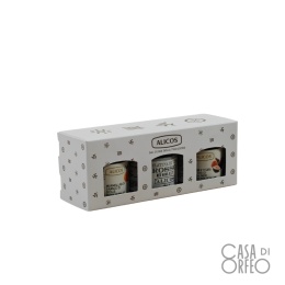 Zestaw - pomarańcza, galaretka z czerwonego wina, figa 3x40 g