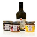 Owoce południa - oliwa EVO + konfitury z fig, morwy oraz dżem z cytryny