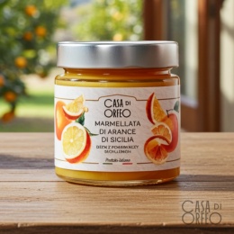Dżem z sycylijskiej pomarańczy 220g