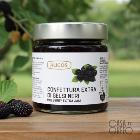 Konfitura z czarnej morwy 220 g