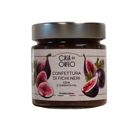 Konfitura z czarnych fig 220 g