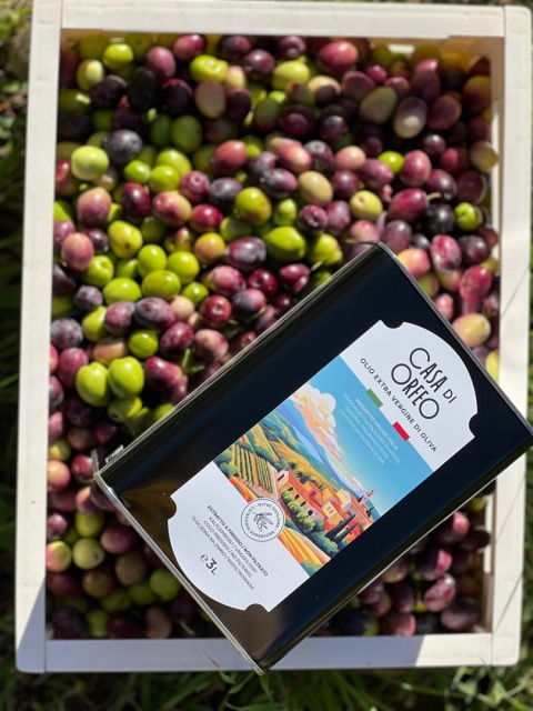 Oliwa Extra Vergine Casa di Orfeo 3 litry Sycylia 2025/2026, Włochy