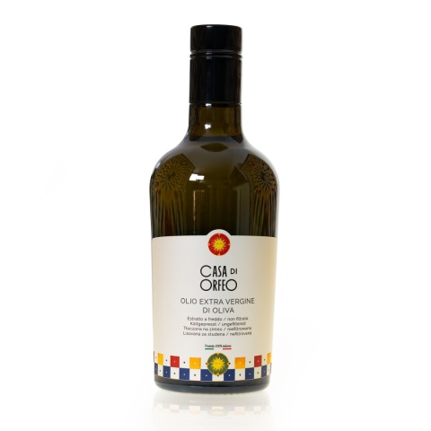 Oliwa Extra Vergine Casa di Orfeo 500 ml Butla, Sycylia 2025/2026, Włochy