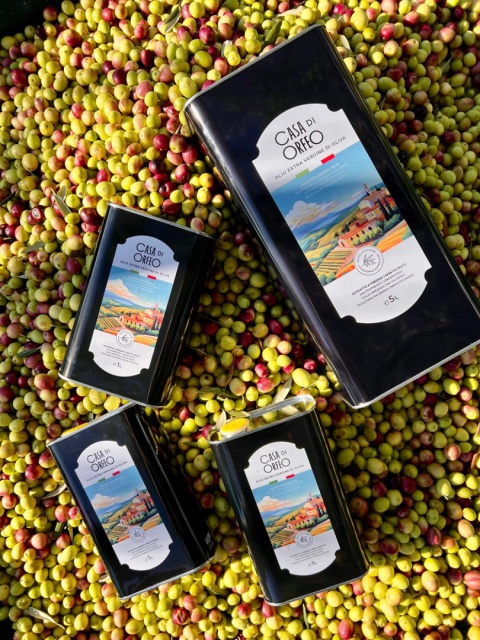 Oliwa Extra Vergine Casa di Orfeo 500 ml Sycylia 2025/2026, Włochy