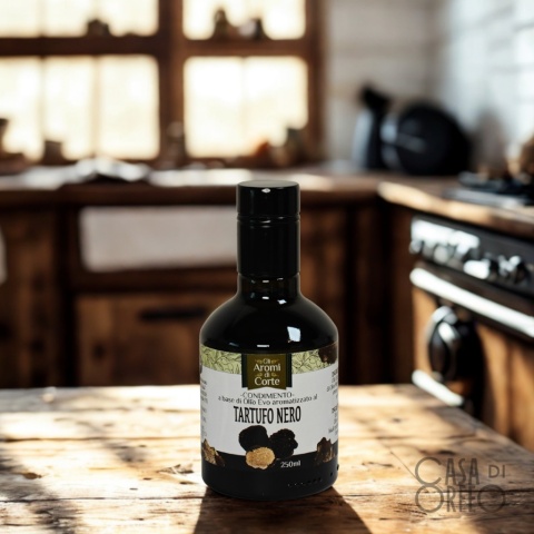 Oliwa aromatyzowana czarną truflą 250 ml