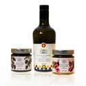 Słodka Sycylia - oliwa EVO + konfitury z fig i morwy