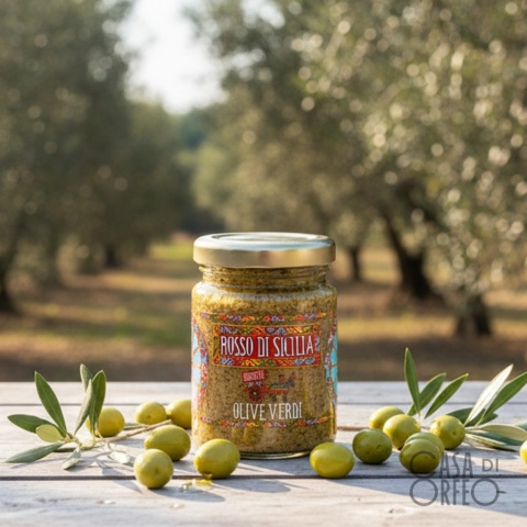 Pasta z zielony oliwek 90g