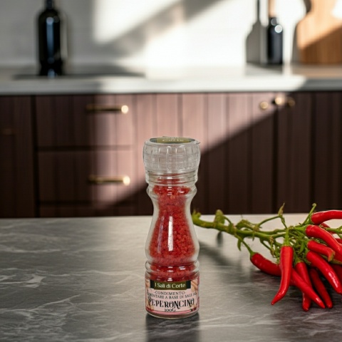 Sól peperoncino w młynku 100g